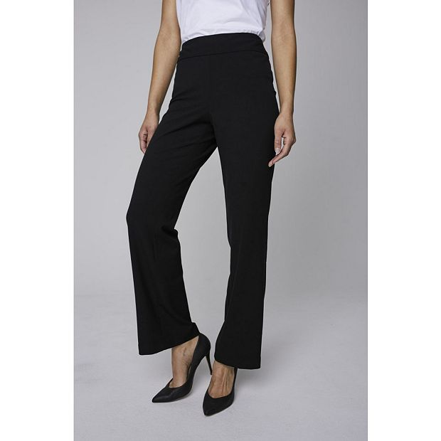 DressBarn Women's Roz & Ali Secret Agent Pull On Tummy Control Pants-Tall  Length