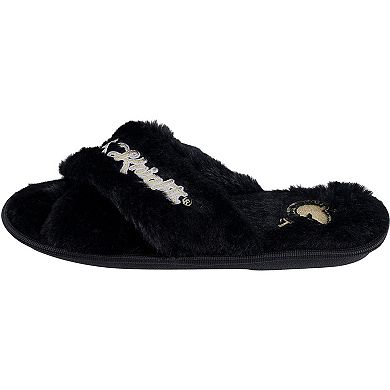 Women's FOCO Army Black Knights Script Cross Slide Slippers