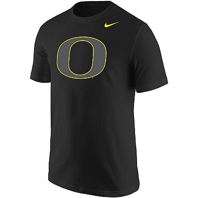 Men's Nike Black Oregon Ducks Logo Color Pop T-Shirt