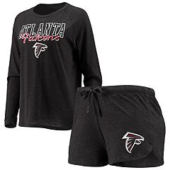 Women's Concepts Sport Cream Atlanta Falcons Brightside T-Shirt & Pants Sleep Set Size: Medium