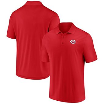 Men's Fanatics Branded Red Cincinnati Reds Winning Streak Polo