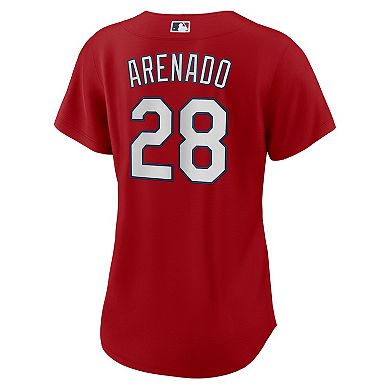 Women's Nike Nolan Arenado Red St. Louis Cardinals Alternate Replica Player Jersey