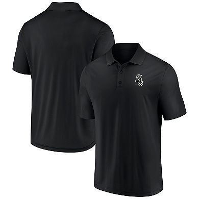 Men's Fanatics Branded Black Chicago White Sox Winning Streak Polo