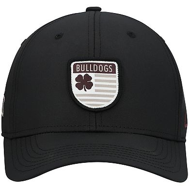 Men's Black Mississippi State Bulldogs Nation Shield Snapback Hat