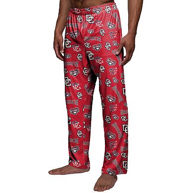 Men's FOCO Red Washington Nationals Cooperstown Collection Repeat Pajama Pants