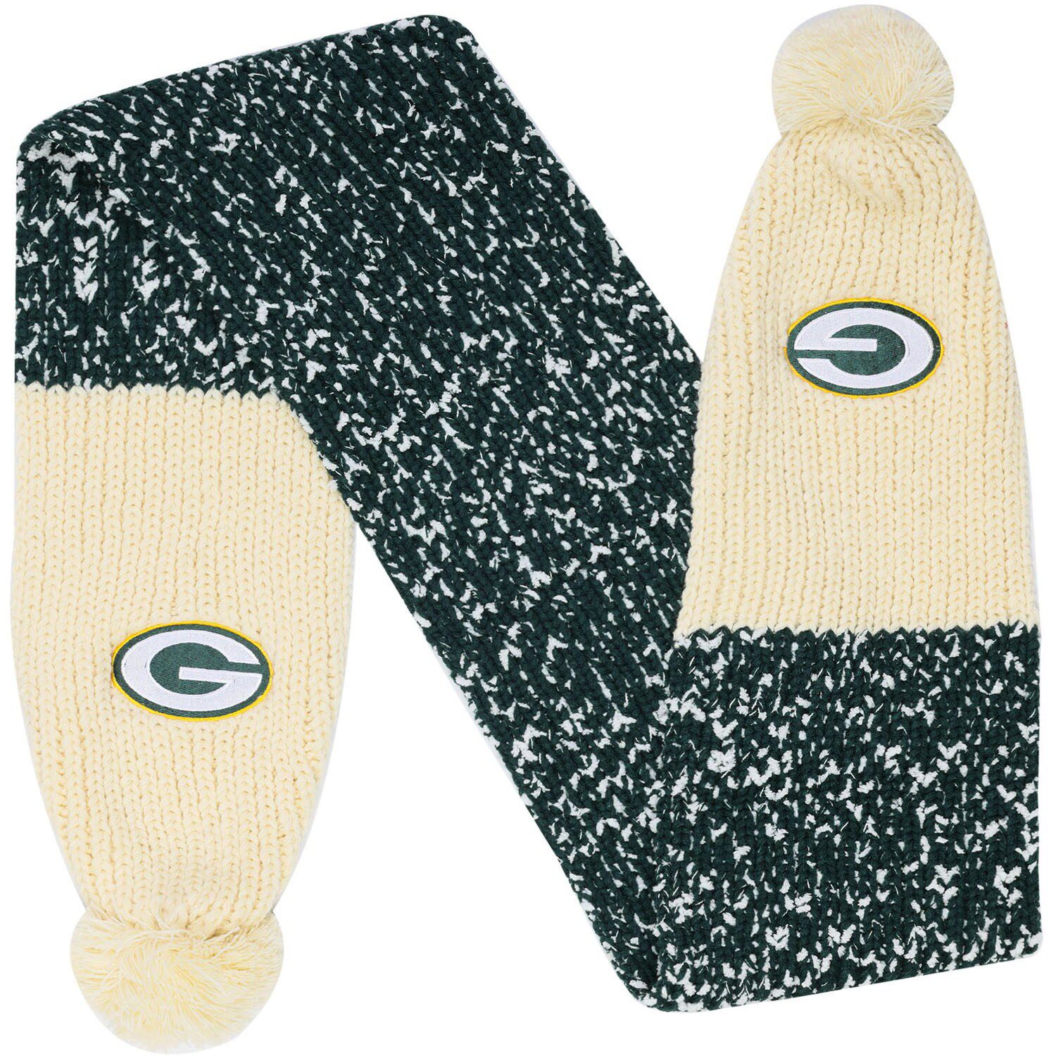 Green Bay Packers FOCO Reversible Thematic Scarf