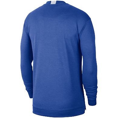 Men's Nike Royal Duke Blue Devils 2021/22 Basketball Team Spotlight Performance Long Sleeve T-Shirt