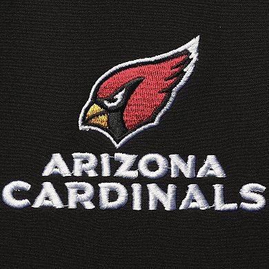 Men's Dunbrooke Black/Gray Arizona Cardinals Big & Tall Alpha Full-Zip Hoodie Jacket