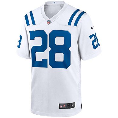 Men's Nike Jonathan Taylor White Indianapolis Colts Game Jersey