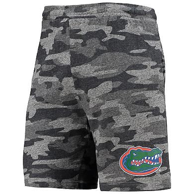 Men's Concepts Sport Charcoal/Gray Florida Gators Camo Backup Terry Jam Lounge Shorts