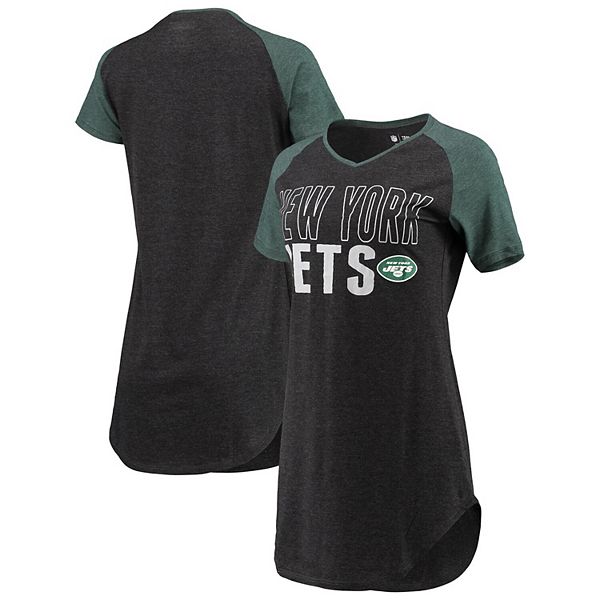 Women's Concepts Sport Green New York Jets Meter Knit Long Sleeve