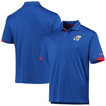 Men's Colosseum Royal Kansas Jayhawks Santry Polo