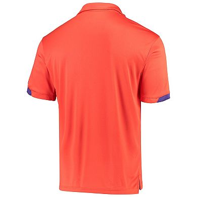 Men's Colosseum Orange Clemson Tigers Santry Lightweight Polo