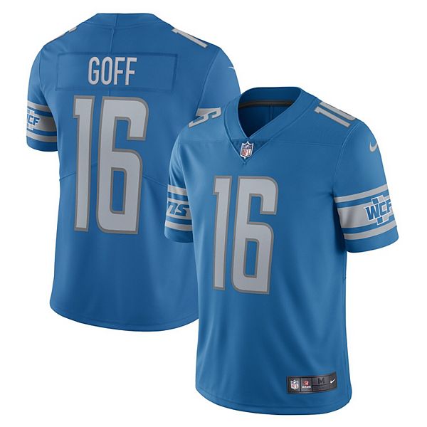 Nike Men's Jared Goff Blue Detroit Lions Game Jersey - Blue