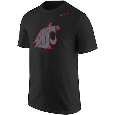 Men's Nike Black Washington State Cougars Logo Color Pop T-Shirt