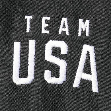 Men's Nike Black Team USA Half-Zip Performance Jacket