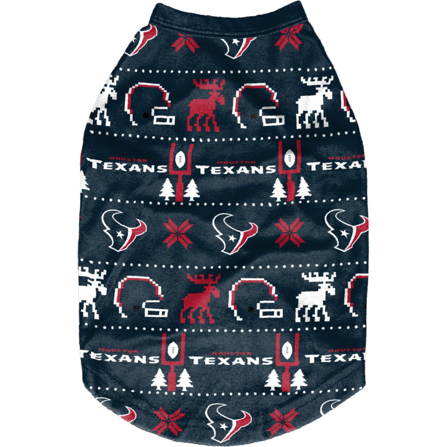 FOCO Tennessee Titans Reversible Holiday Dog Sweater Size: Medium