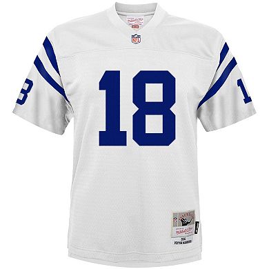 Youth Mitchell & Ness Peyton Manning White Indianapolis Colts 2006 Retired Player Legacy Jersey
