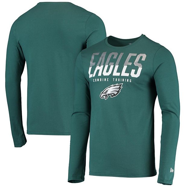 Girls Youth New Era Midnight Green Philadelphia Eagles Long Sleeve Dress