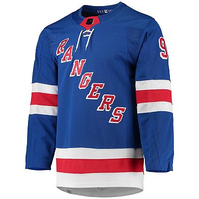Men's adidas Mika Zibanejad Blue New York Rangers Home Primegreen Authentic Pro Player Jersey