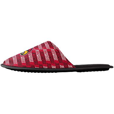 Youth FOCO Louisville Cardinals Team Scuff Slippers