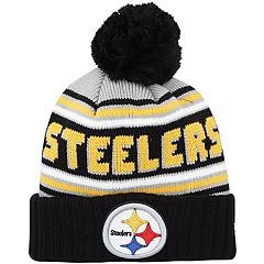 47 Brand Men's Gray Pittsburgh Steelers Monhegan Cuffed Knit Hat