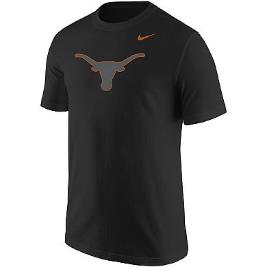 Men's Nike Black Texas Longhorns Logo Color Pop T-Shirt