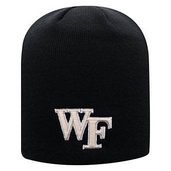 Men's Top of the World Black Wake Forest Demon Deacons Core Knit Beanie