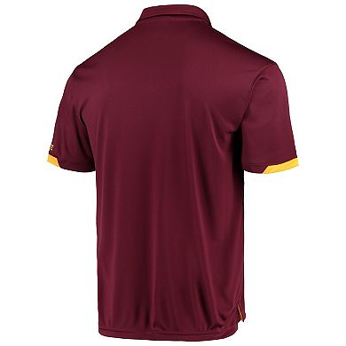 Men's Colosseum Maroon Arizona State Sun Devils Santry Lightweight Polo