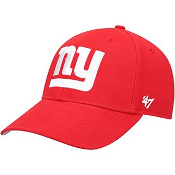 Youth '47 Red New York Giants Secondary MVP Adjustable Hat