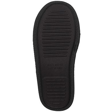 Women's FOCO Toronto Raptors Iconic Logo Scuff Slippers