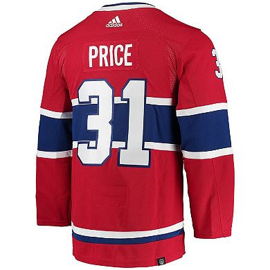 Men's adidas Carey Price Red Montreal Canadiens Home Primegreen Authentic Pro Player Jersey