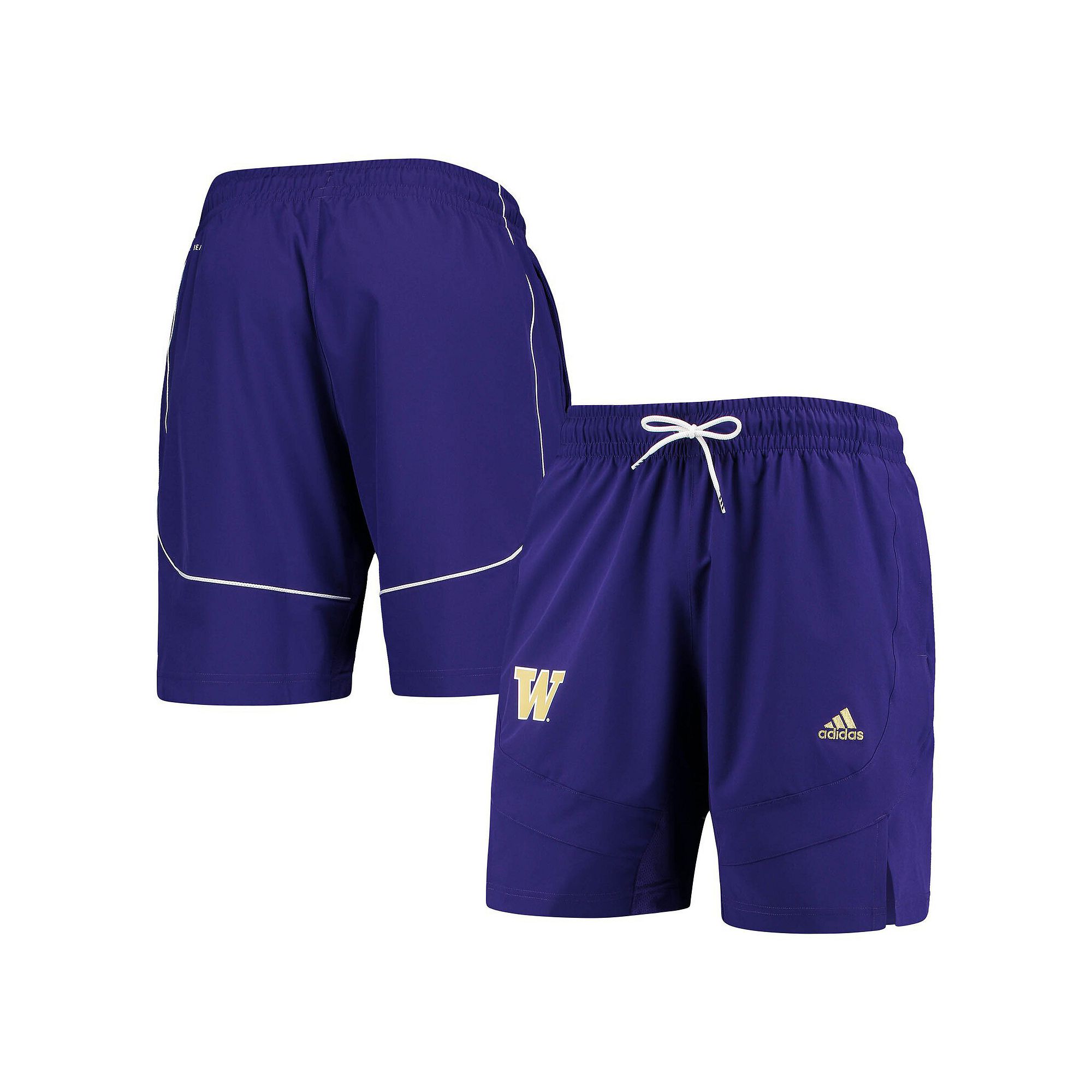 Mens adidas Purple Washington Huskies Swingman Basketball AEROREADY Shorts