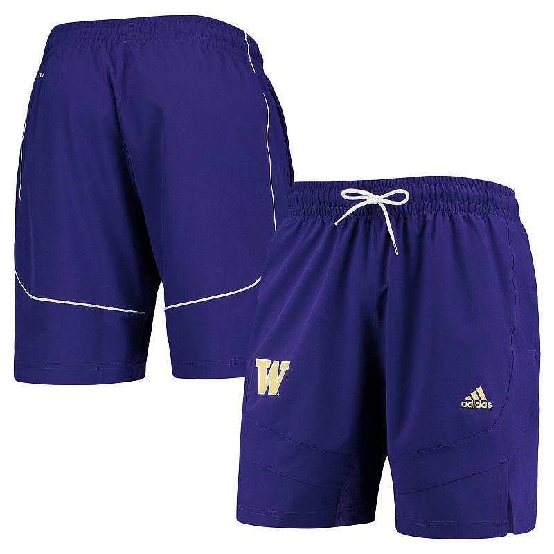 Mens adidas Purple Washington Huskies Swingman Basketball AEROREADY Shorts
