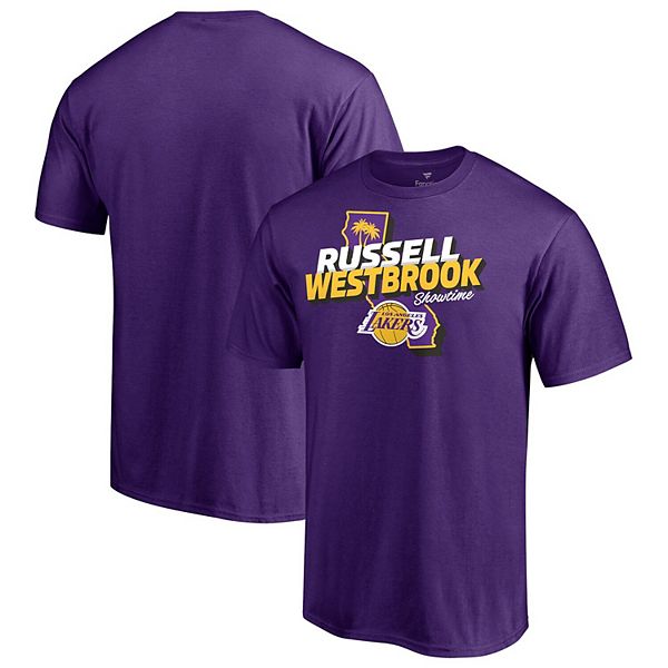Men's Fanatics Branded Russell Westbrook Purple Los Angeles Lakers ...