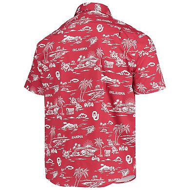 Men's Reyn Spooner Crimson Oklahoma Sooners Classic Button-Down Shirt
