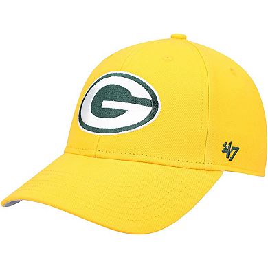 Youth '47 Gold Green Bay Packers Secondary MVP Adjustable Hat