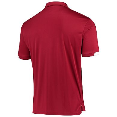 Men's Colosseum Crimson Indiana Hoosiers Santry Lightweight Polo