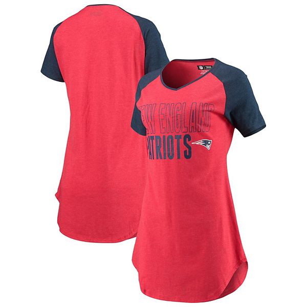 Atlanta Braves Concepts Sport Women's Marathon Knit Nightshirt - Navy