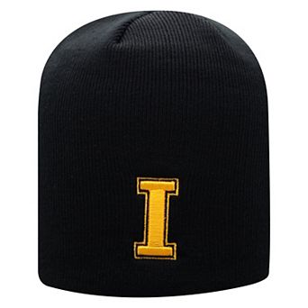 Men's Top of the World Black Idaho Vandals Core Knit Beanie