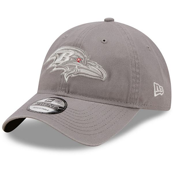 New Era Men's Baltimore Ravens Golfer Cord Grey Adjustable Hat