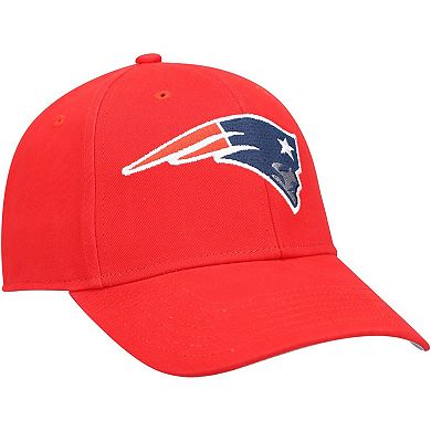 Youth '47 Red New England Patriots Secondary MVP Adjustable Hat