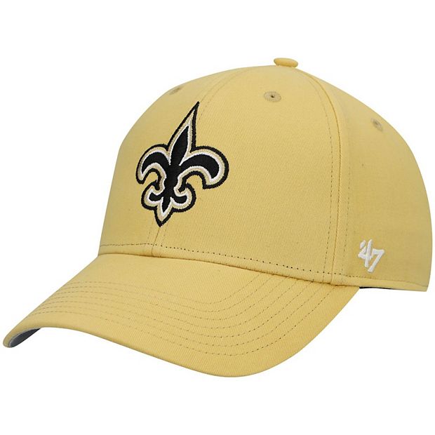 Youth '47 Gold New Orleans Saints Secondary MVP Adjustable Hat