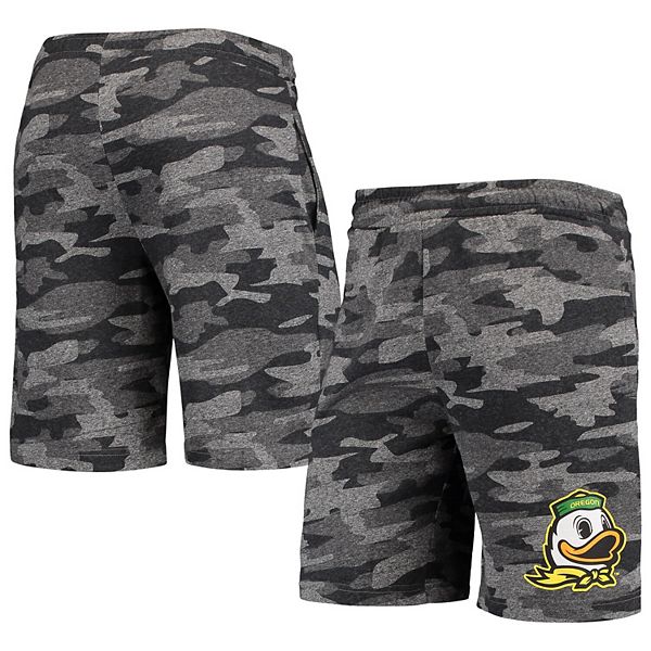 Men's Concepts Sport Charcoal/Gray Oregon Ducks Camo Backup Terry Jam