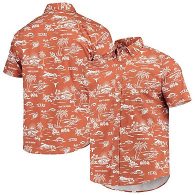 Men's Reyn Spooner Texas Orange Texas Longhorns Classic Button-Down Shirt
