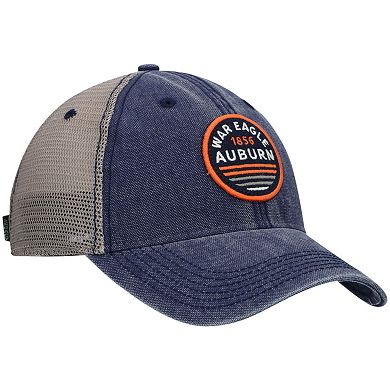 Men's Navy Auburn Tigers Sunset Dashboard Trucker Snapback Hat