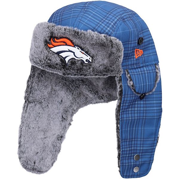 New Era Youth Denver Broncos Repeat Knit Hat - Orange - Youth Each