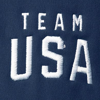 Men's Nike Navy Team USA Half-Zip Performance Jacket