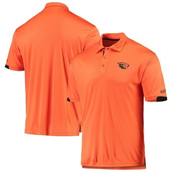 Men's Colosseum Orange Oregon State Beavers Santry Polo