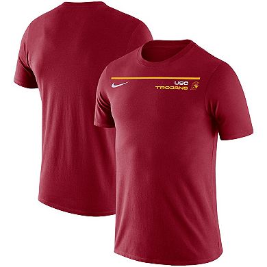Men's Nike Cardinal USC Trojans Icon Word T-Shirt